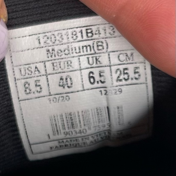 Brooks Ravenna 11 Women's road-running shoes Gray Blue 8.5 - Picture 7 of 9